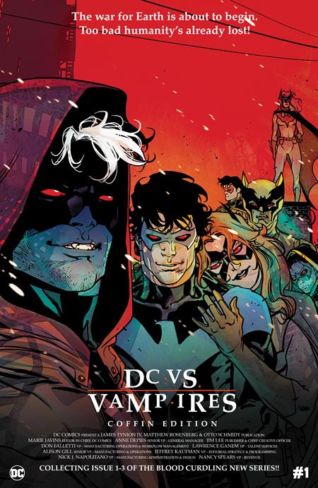 Dc Vs Vampires Coffin Edition 1 (Pre-order 7/13/2022) - Heroes Cave