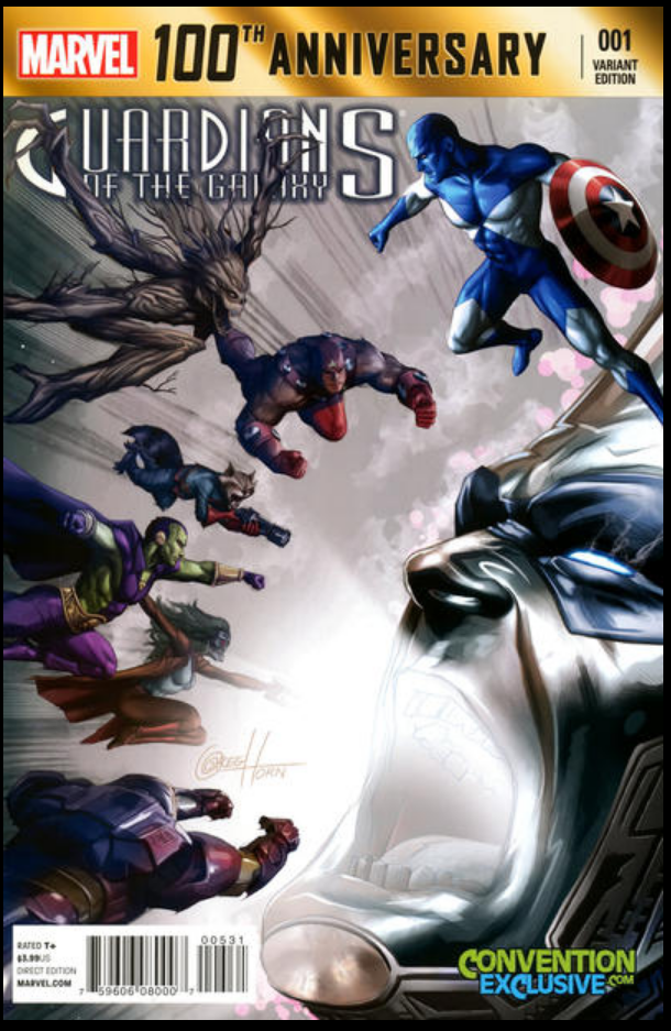 Guardians of the Galaxy 1 100th Anniversary - Heroes Cave