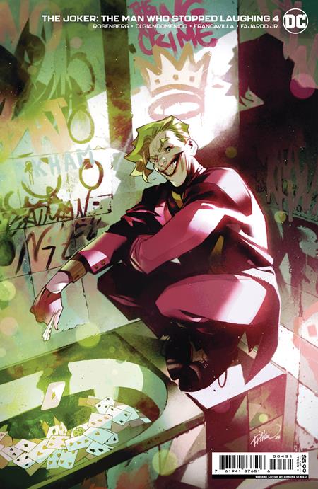 Joker The Man Who Stopped Laughing 4 (Pre-order 1/4/2022) - Heroes Cave