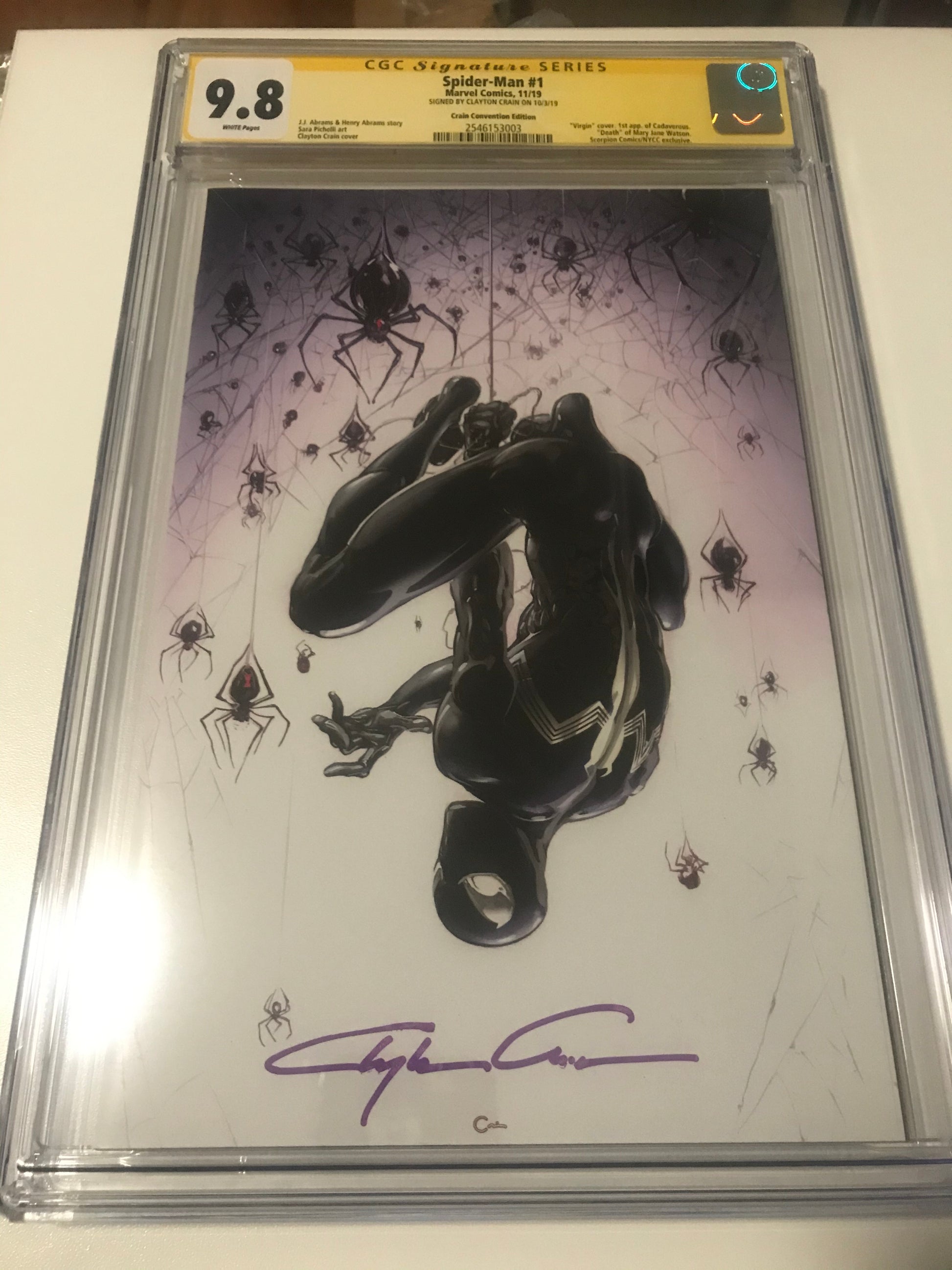 Spider-Man 1 NYCC Exclusive - CGC - Heroes Cave