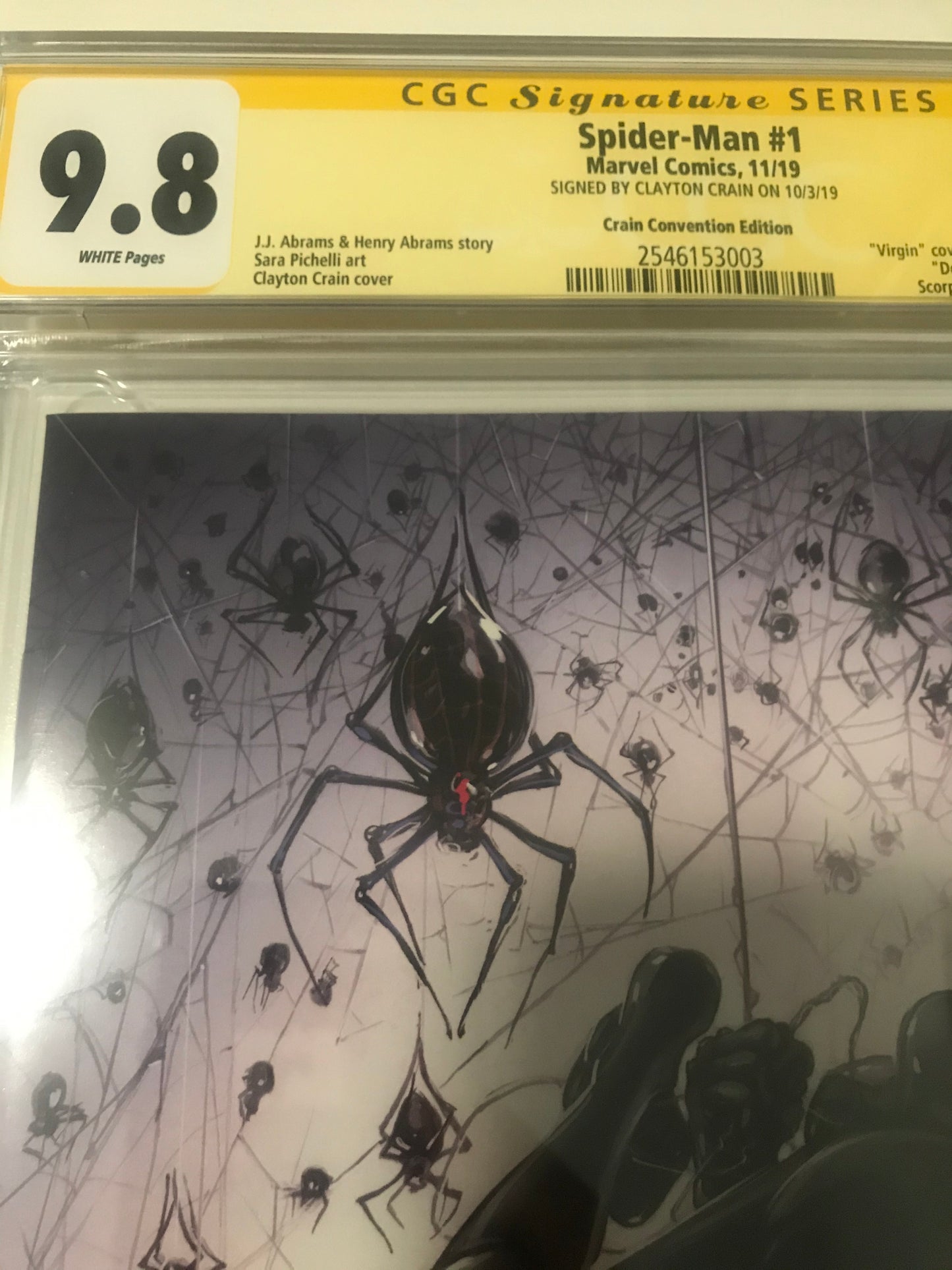 Spider-Man 1 NYCC Exclusive - CGC - Heroes Cave