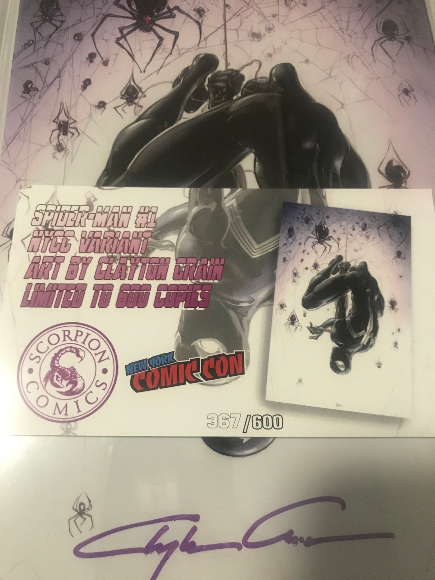 Spider-Man 1 NYCC Exclusive - CGC - Heroes Cave