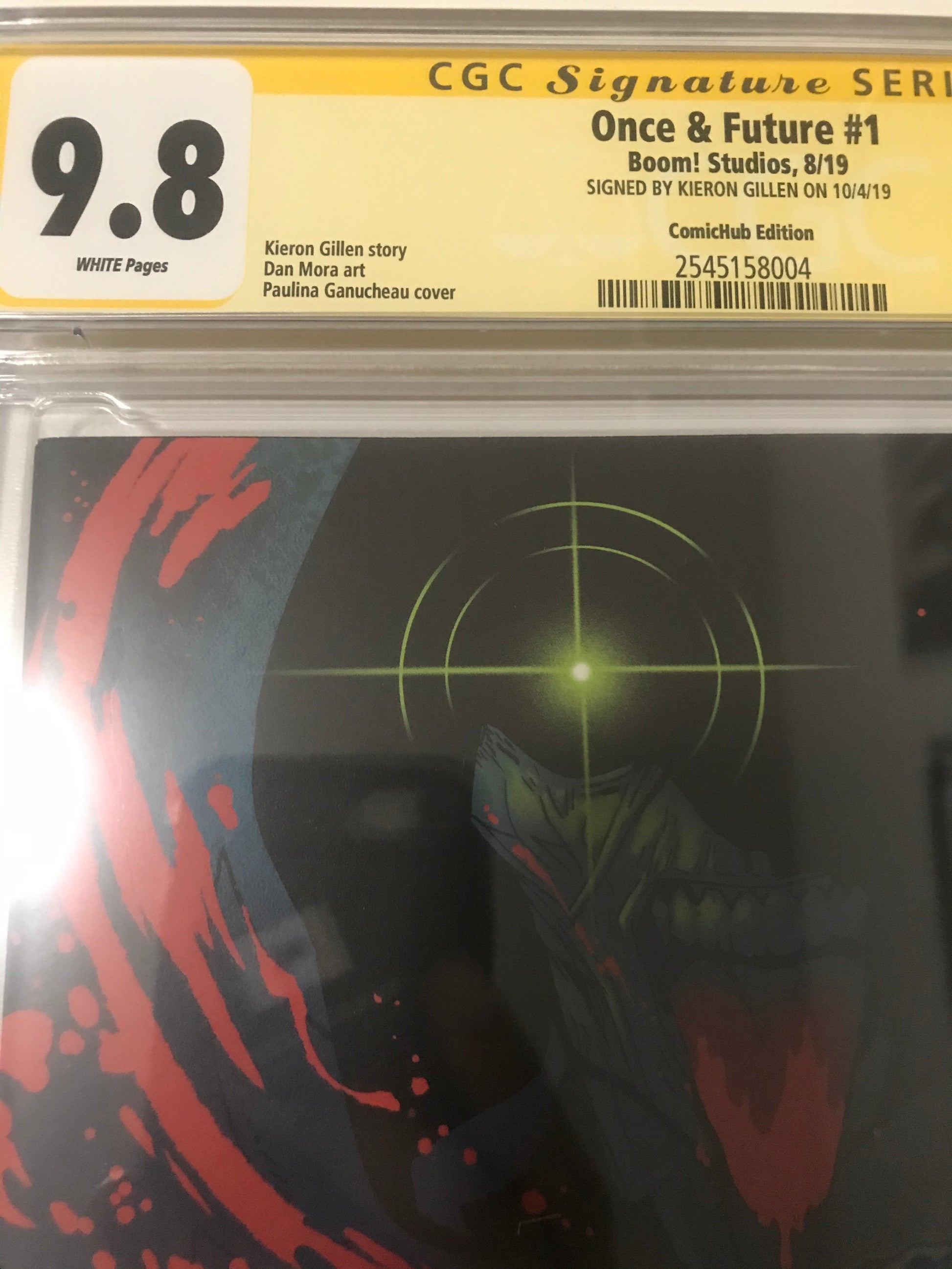 Once and Future 1 ComicHub Variant - CGC Signed By Kieron Gillen - Heroes Cave