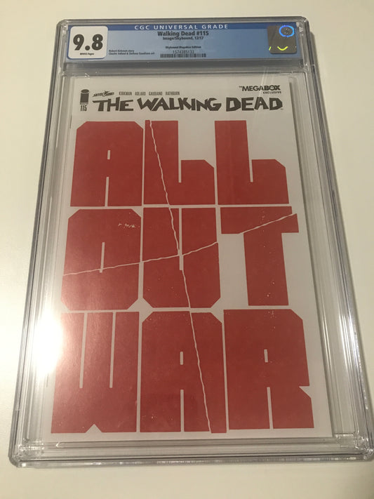 Walking Dead 115 - CGC Megabox Exclusive - Heroes Cave