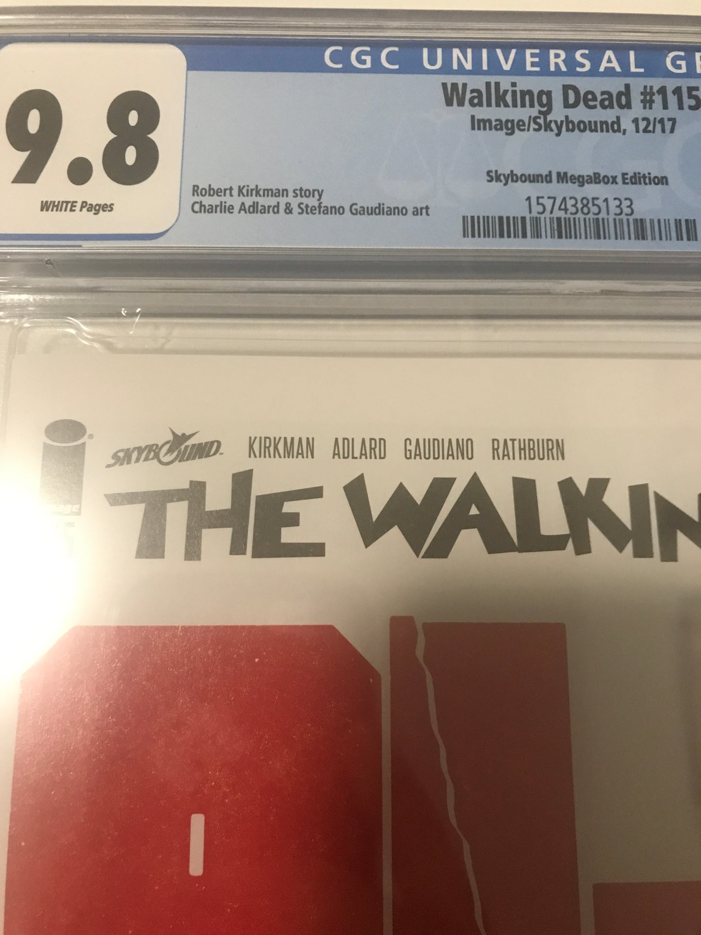 Walking Dead 115 - CGC Megabox Exclusive - Heroes Cave
