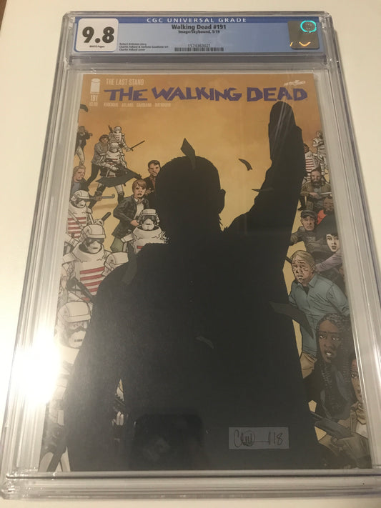 Walking Dead 191 - CGC 1st Print - Heroes Cave