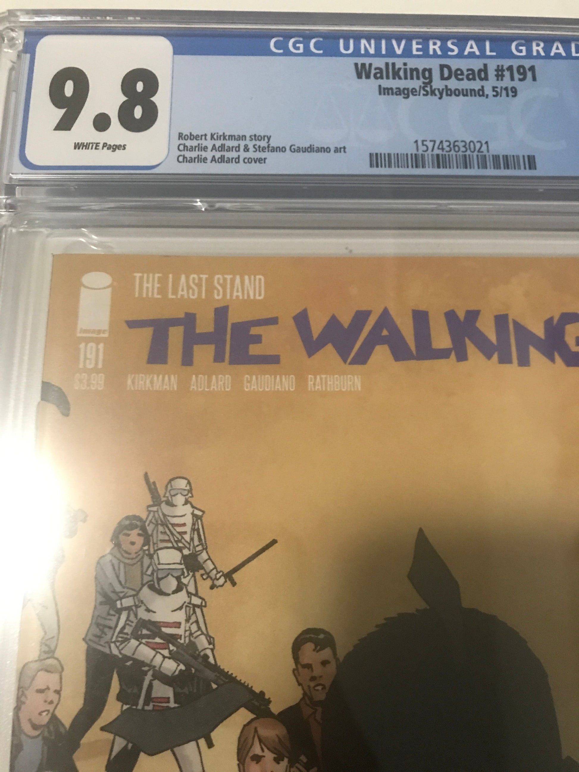 Walking Dead 191 - CGC 1st Print - Heroes Cave