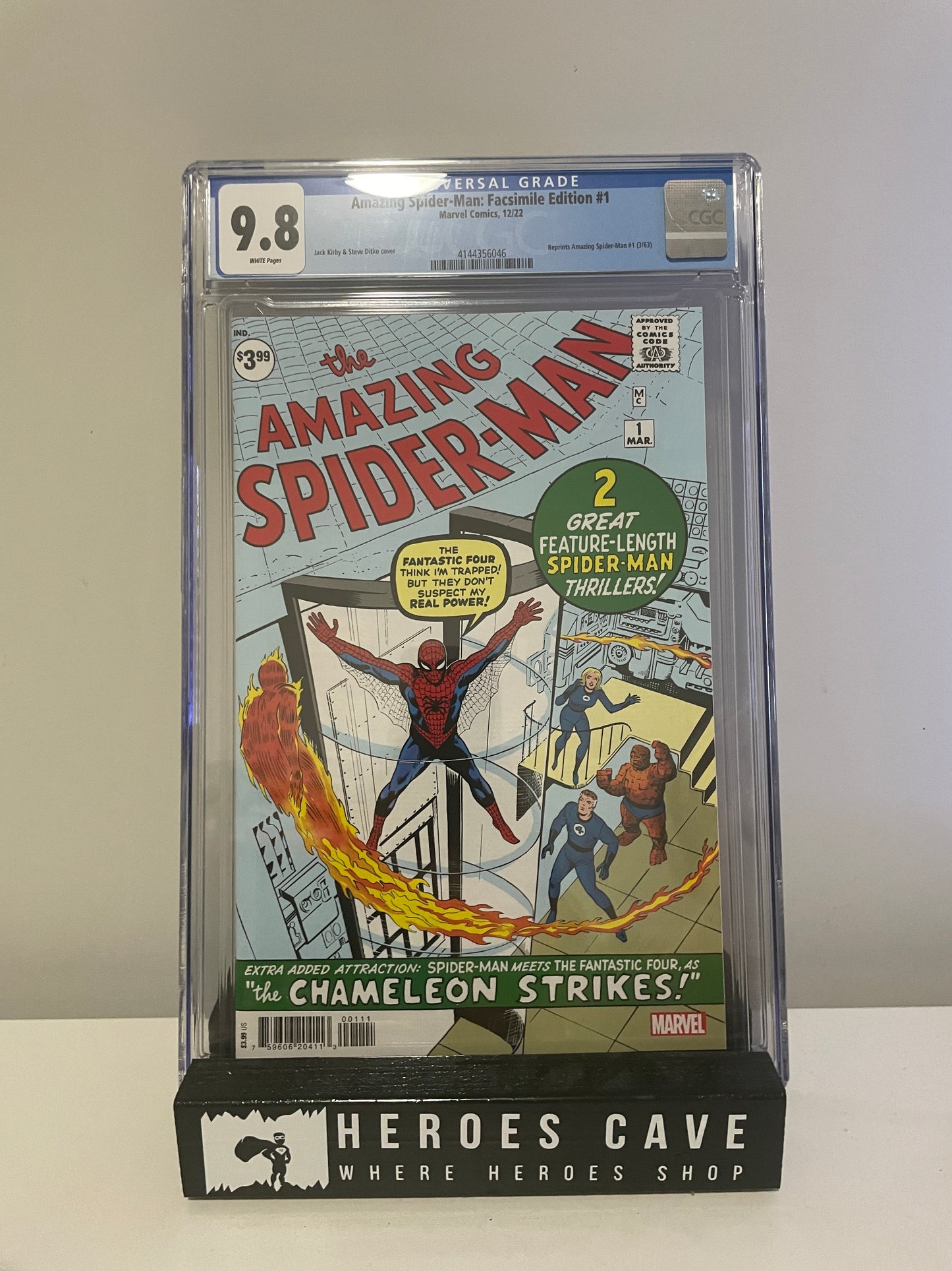 The Amazing Spider-Man 1 Facsimile - CGC - Heroes Cave
