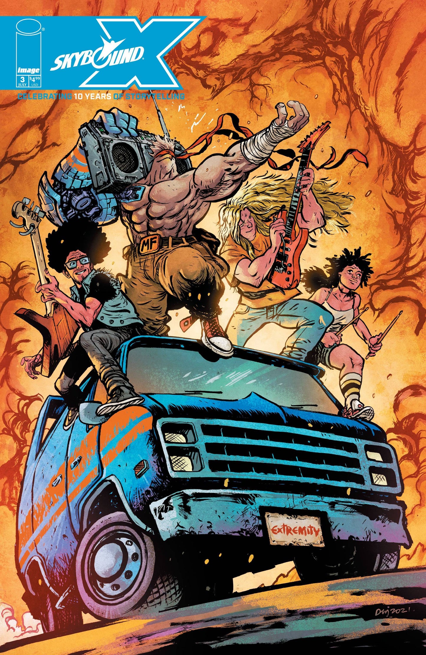 Skybound X 3 (Pre-order 7/21/2021) - Heroes Cave