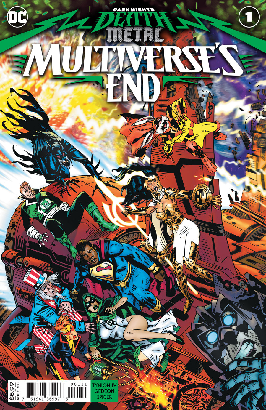 Dark Knights Death Metal Multiverses End 1 - Heroes Cave