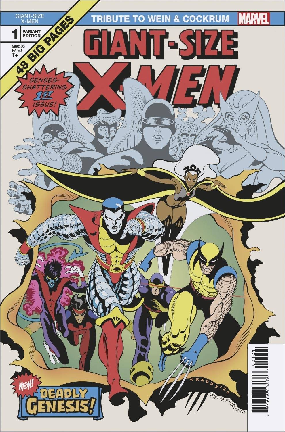 Giant Size X-Men Tribute Wein Cockrum 1 - Heroes Cave