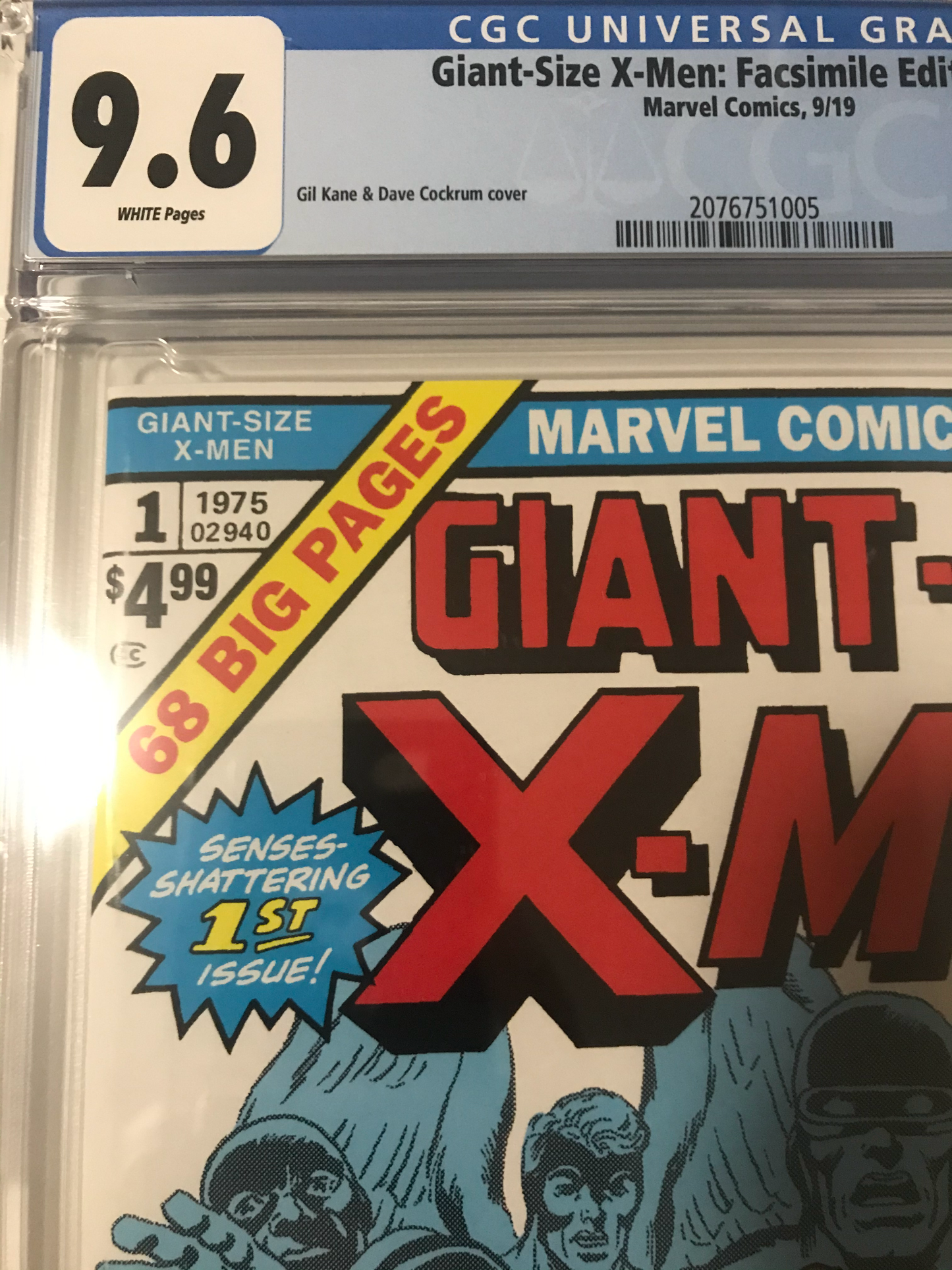 Giant Size X-Men 1 Facsimile - CGC - Heroes Cave