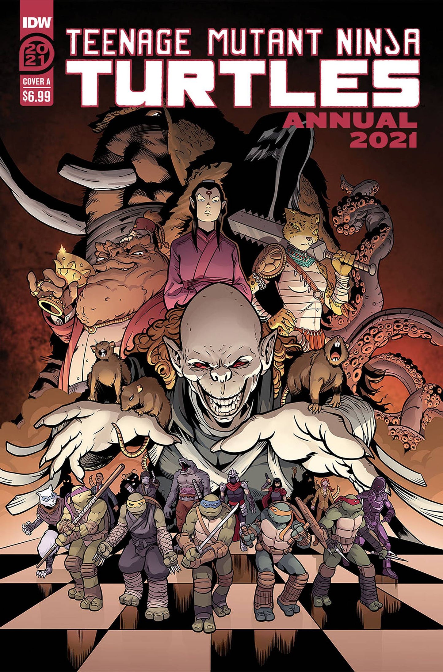 Tmnt Annual 2021 (Pre-order 7/28/2021) - Heroes Cave