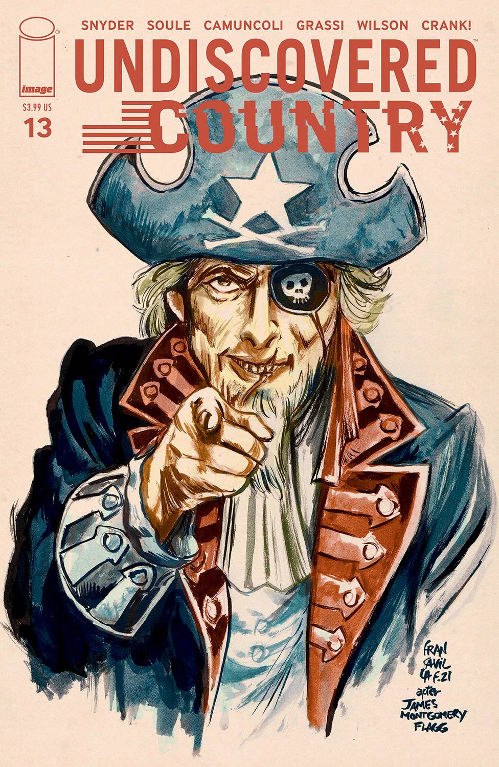 Undiscovered Country 13 (Pre-order 6/23/2021) - Heroes Cave