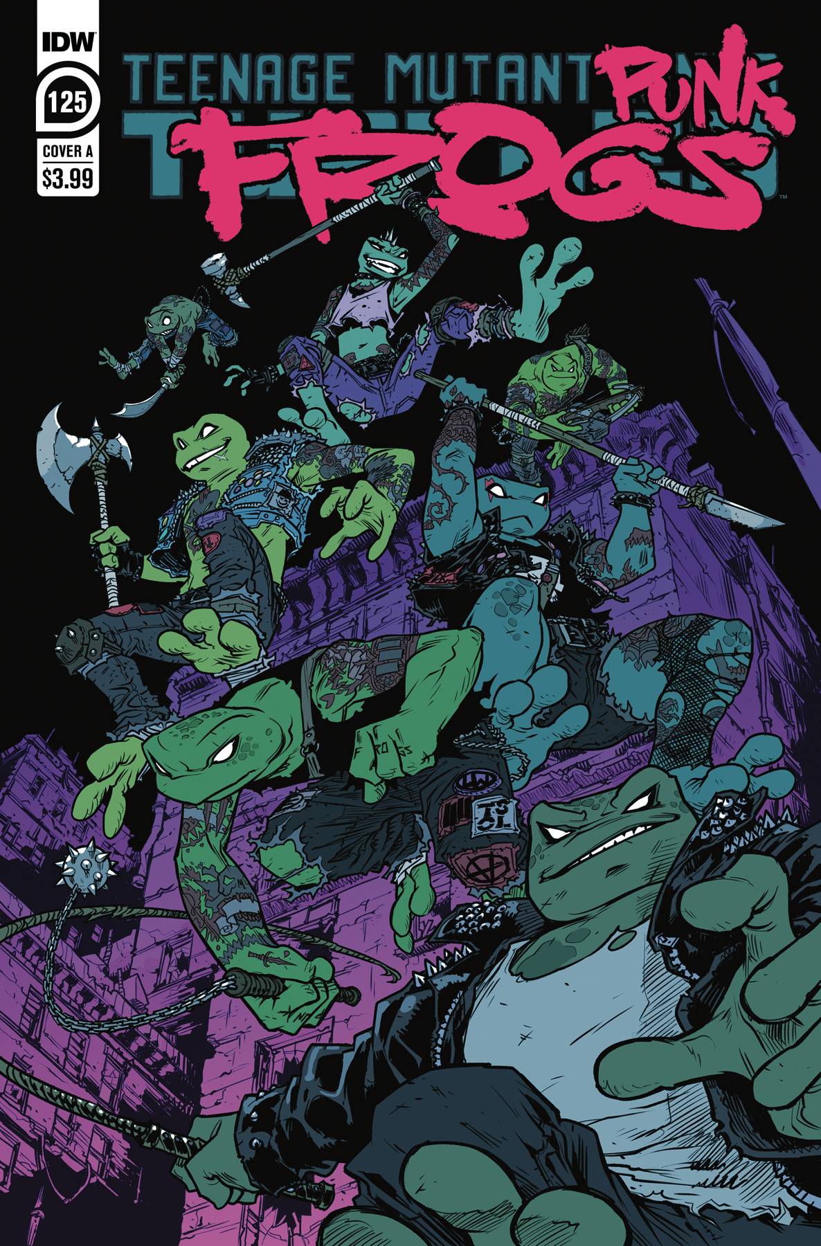 Tmnt Ongoing 125 (Pre-order 1/19/2022) - Heroes Cave