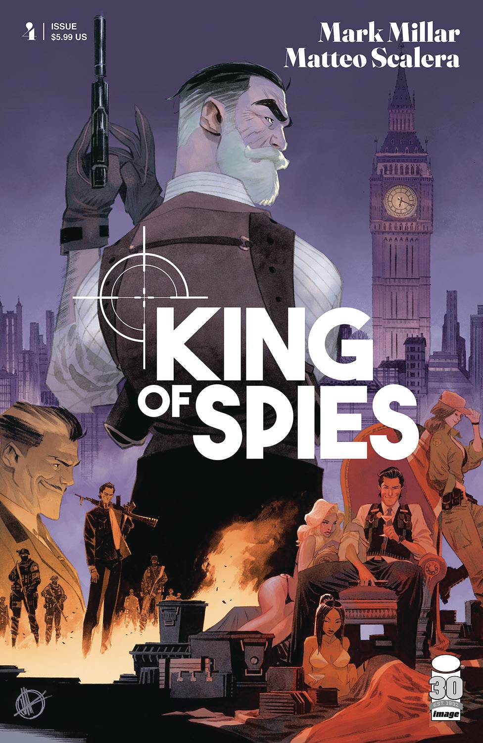 King Of Spies 4 (Pre-order 3/9/2022) - Heroes Cave