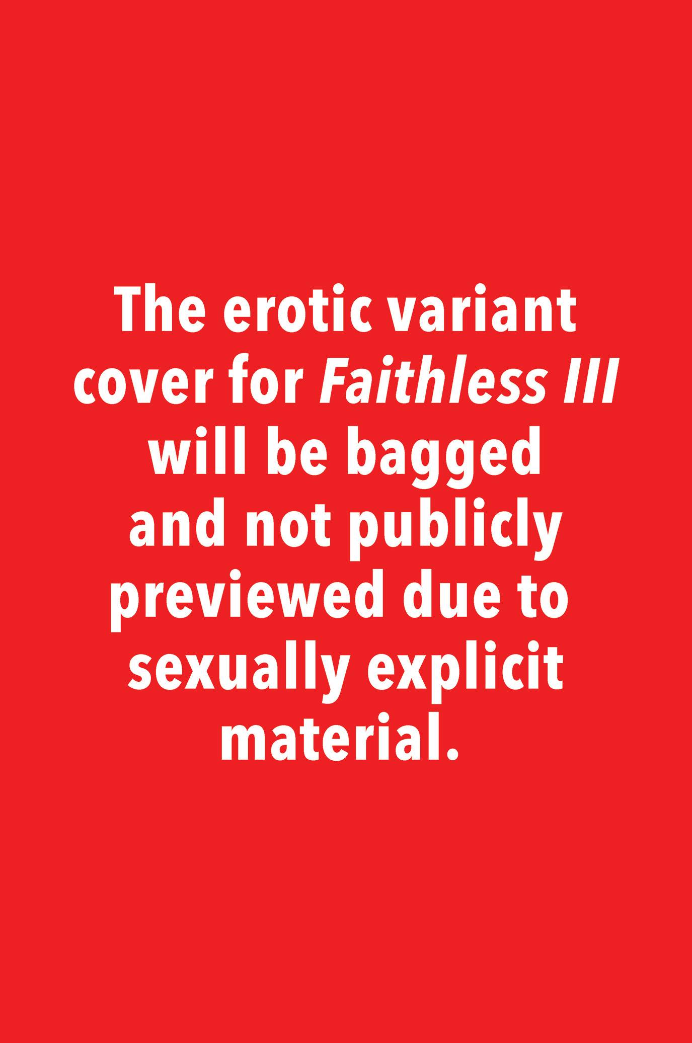 Faithless Iii 3 (Pre-order 4/20/2022) - Heroes Cave