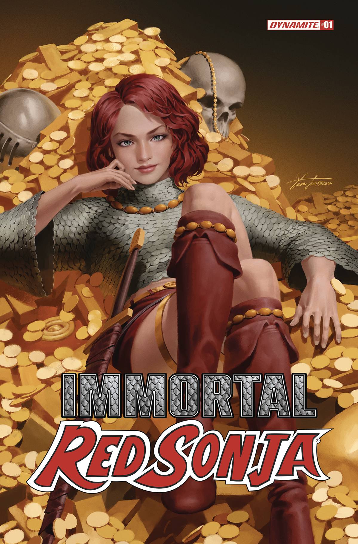 Immortal Red Sonja 1 (Pre-order 4/13/2022) - Heroes Cave