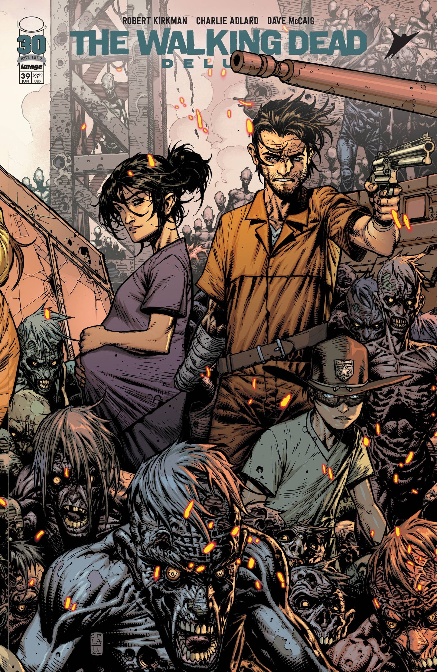 Walking Dead Dlx 39 (Pre-order 5/18/2022) - Heroes Cave
