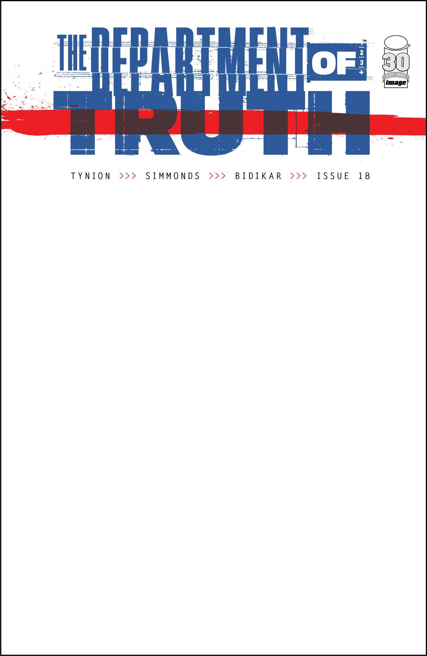 Department Of Truth 18 (Pre-order 5/25/2022) - Heroes Cave