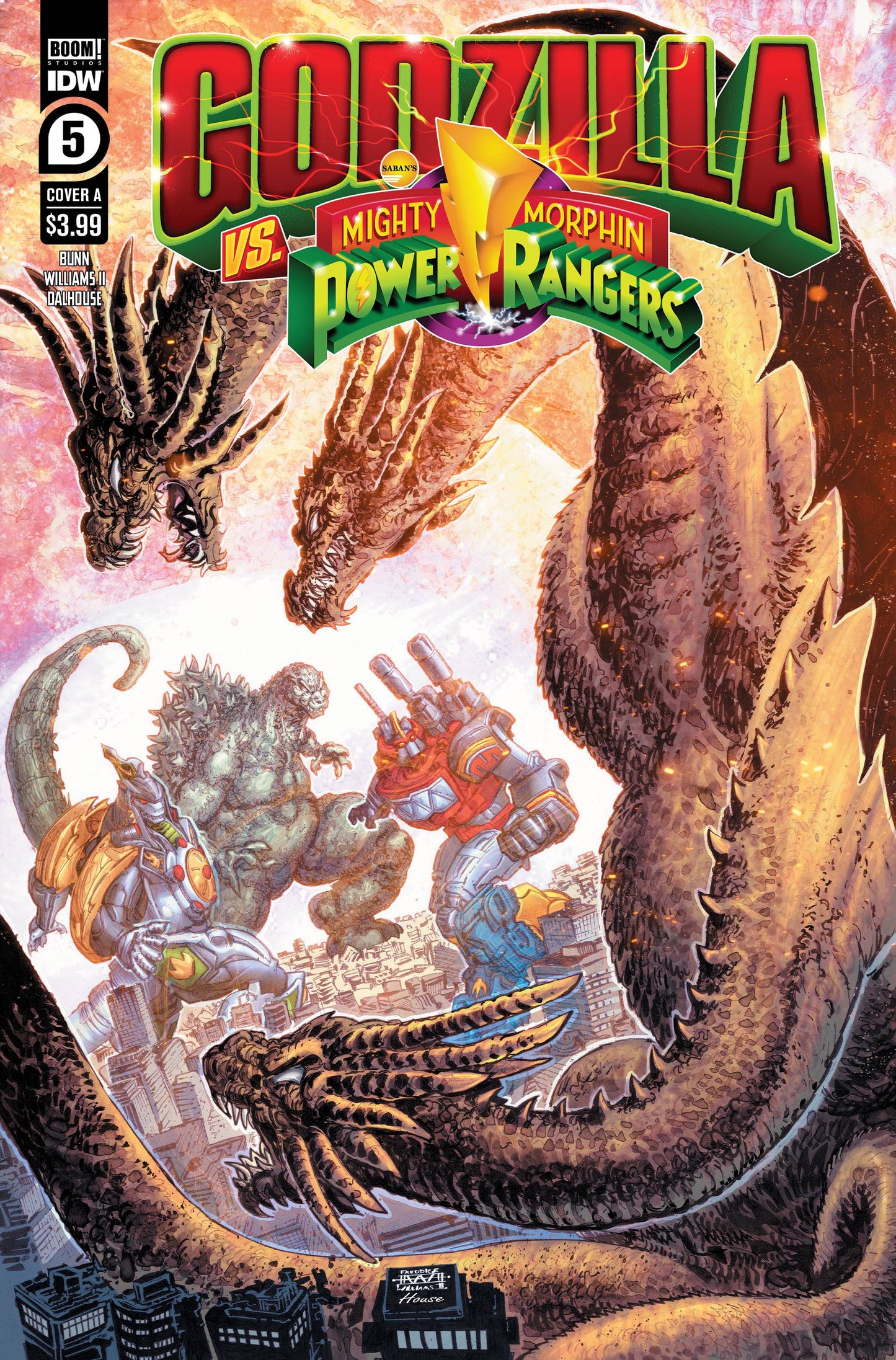 Godzilla Vs Mmpr 5 (Pre-order 9/14/2022) - Heroes Cave
