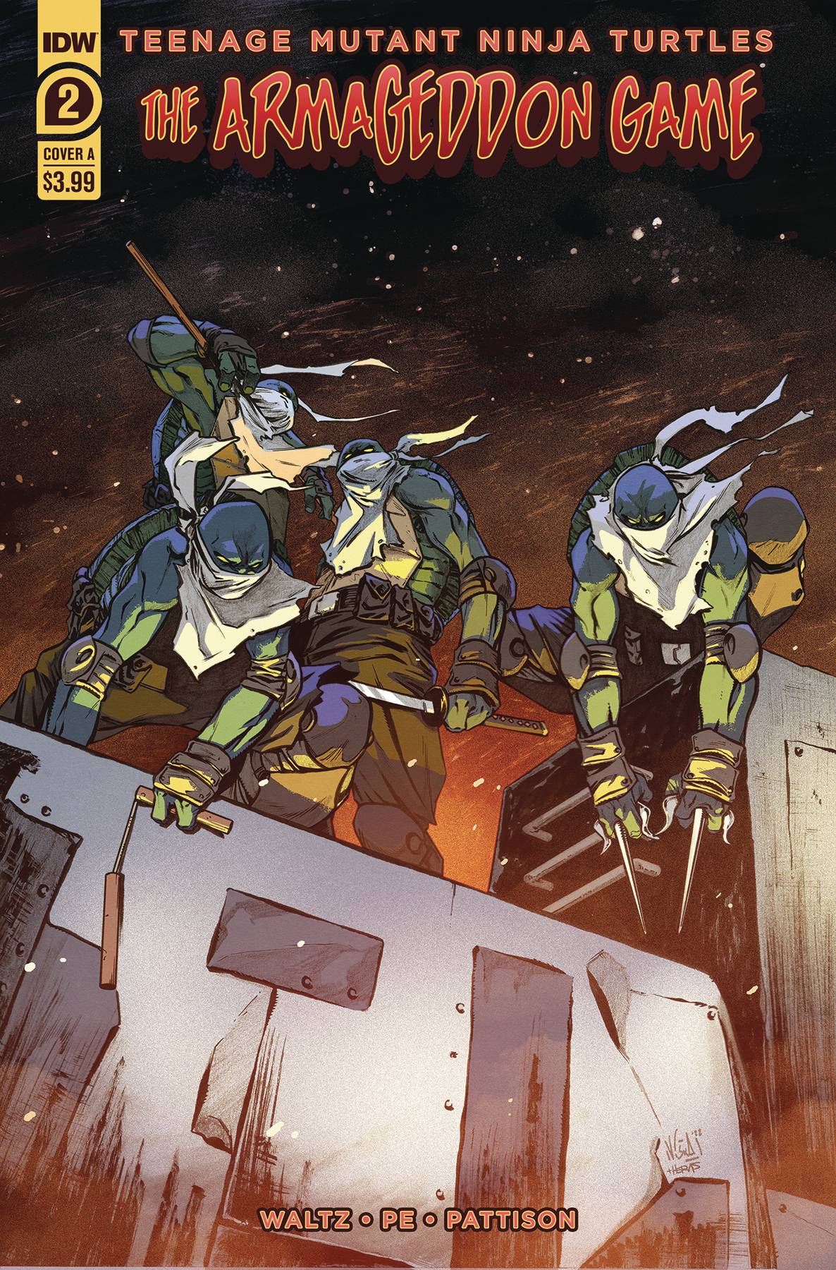 Tmnt Armageddon Game 2 (Pre-order 10/26/2022) - Heroes Cave