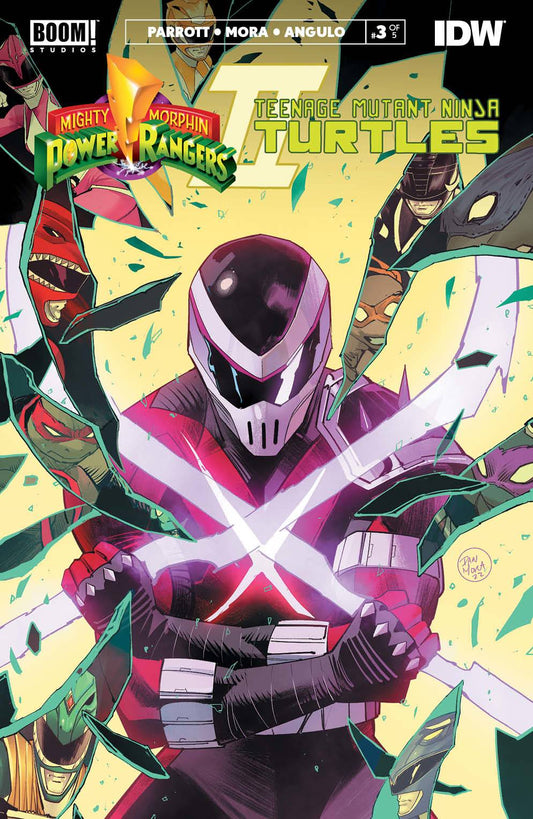 Mmpr Tmnt Ii 3 (Pre-order 2/22/2023) - Heroes Cave