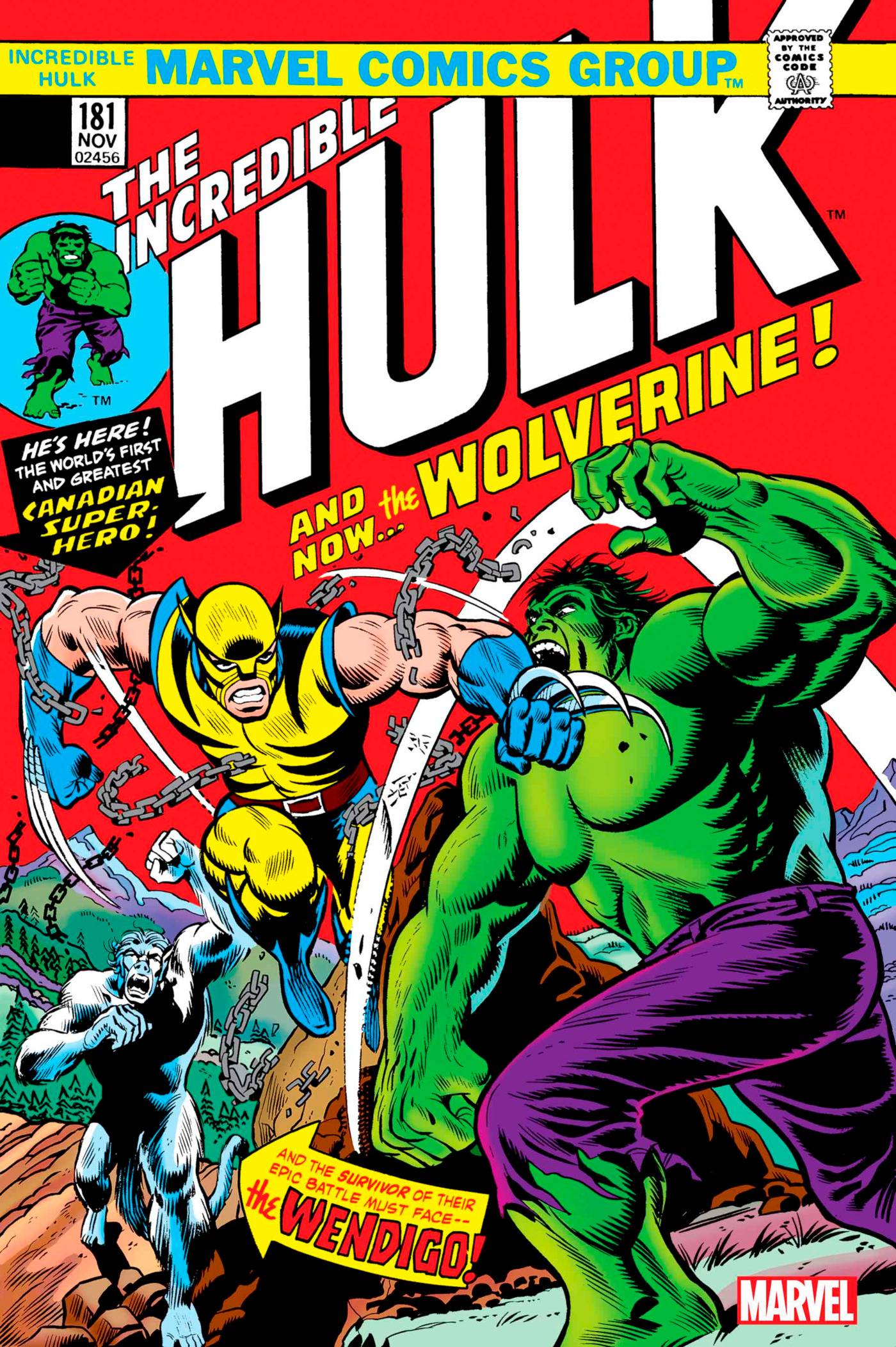 Incredible Hulk 181 Facsimle (Pre-order 7/12/2023) - Heroes Cave