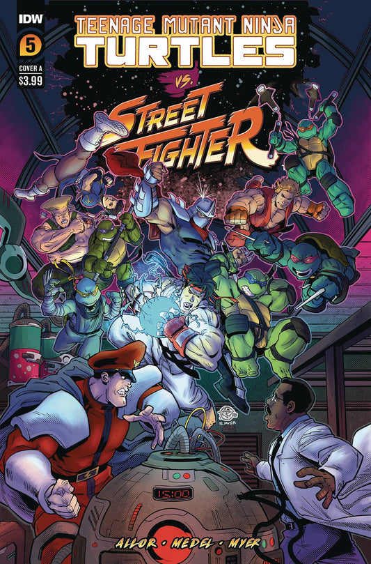 Tmnt Vs. Street Fighter 5 (Pre-order 11/8/2023) - Heroes Cave