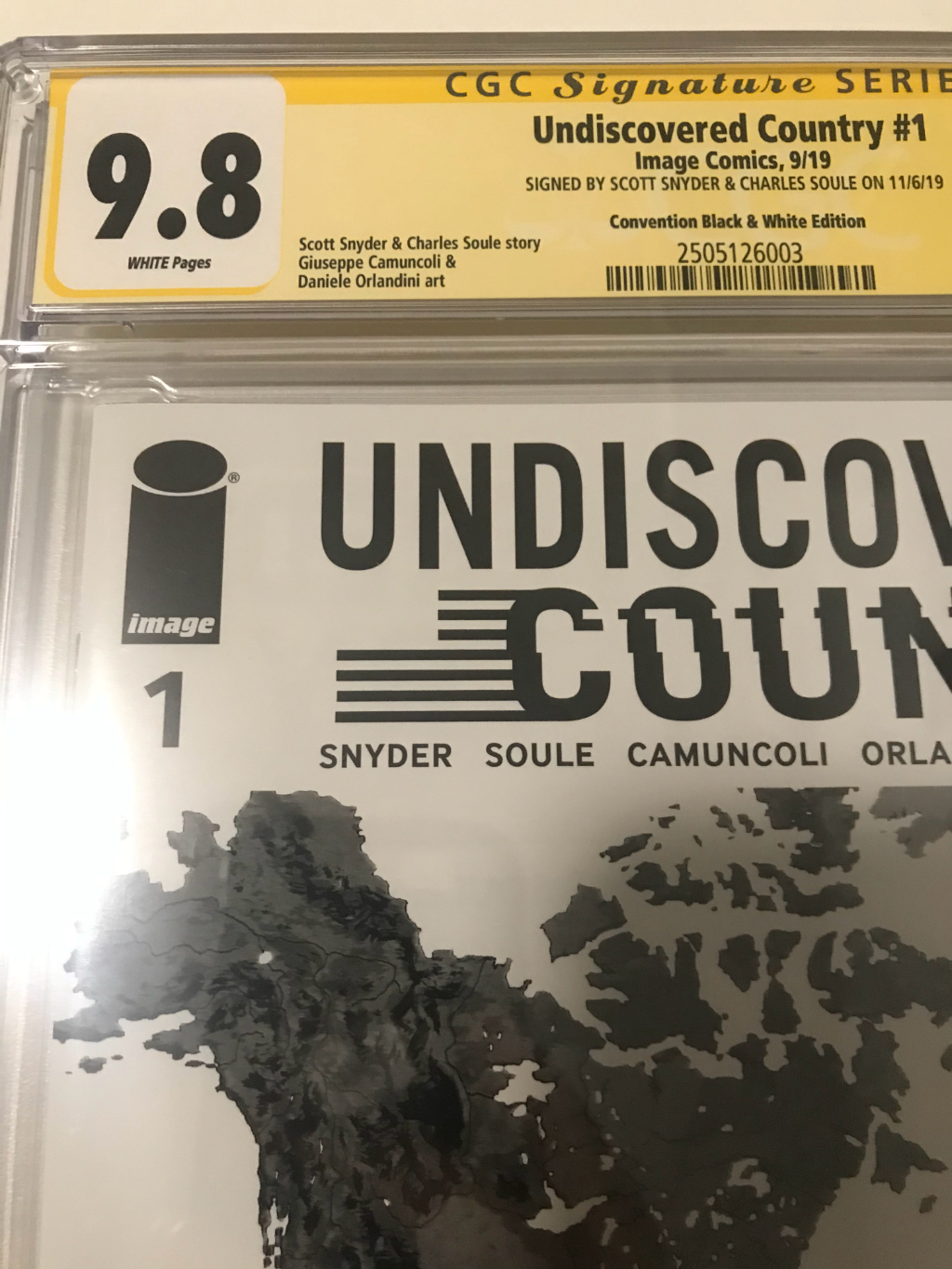Undiscovered Country 1 NYCC Exclusive - CGC - Heroes Cave