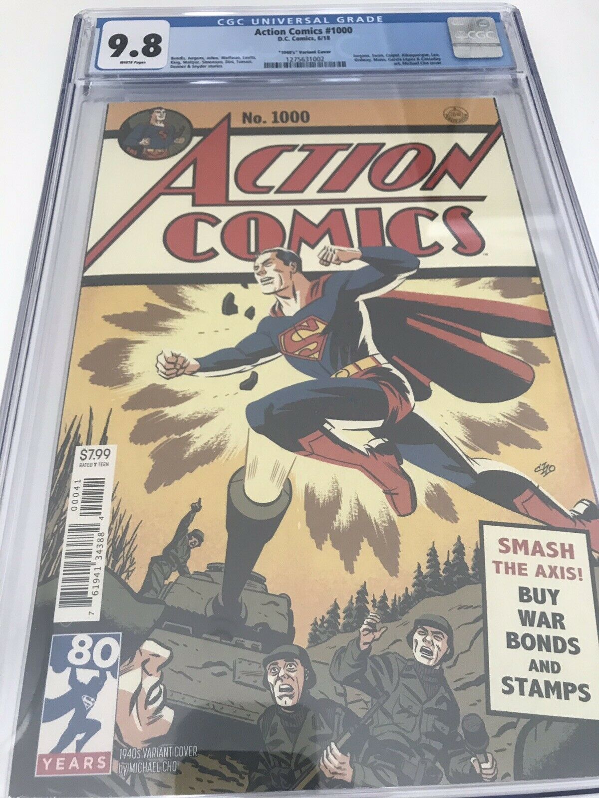 Action Comics 1000 - CGC - Heroes Cave