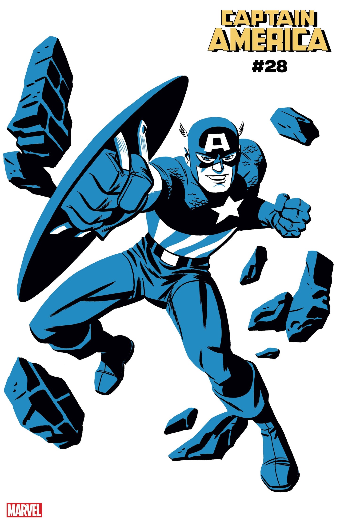 Captain America 28 (Pre-order 3/31/21) - Heroes Cave