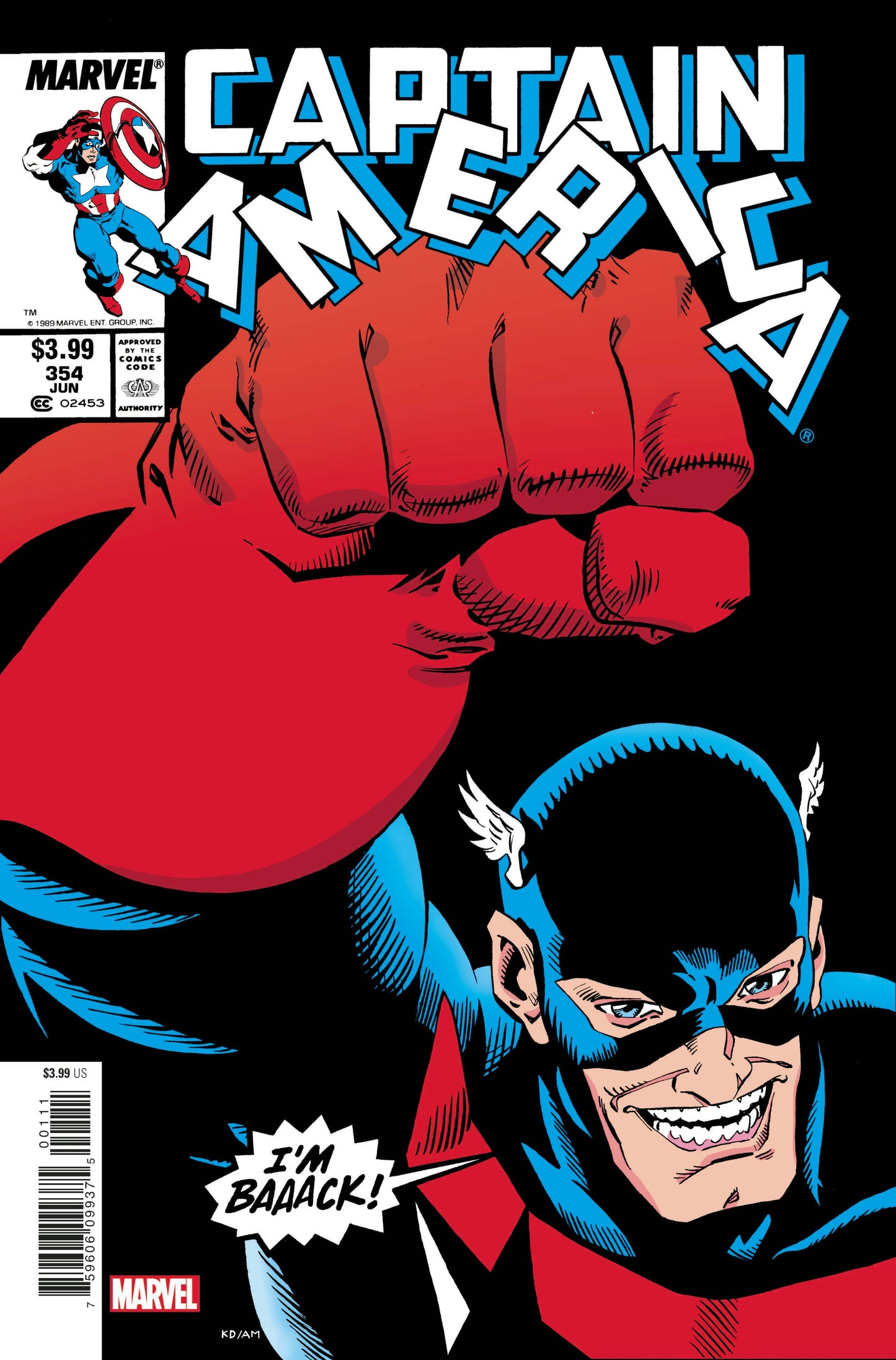 Captain America 354 Facsimile - Heroes Cave