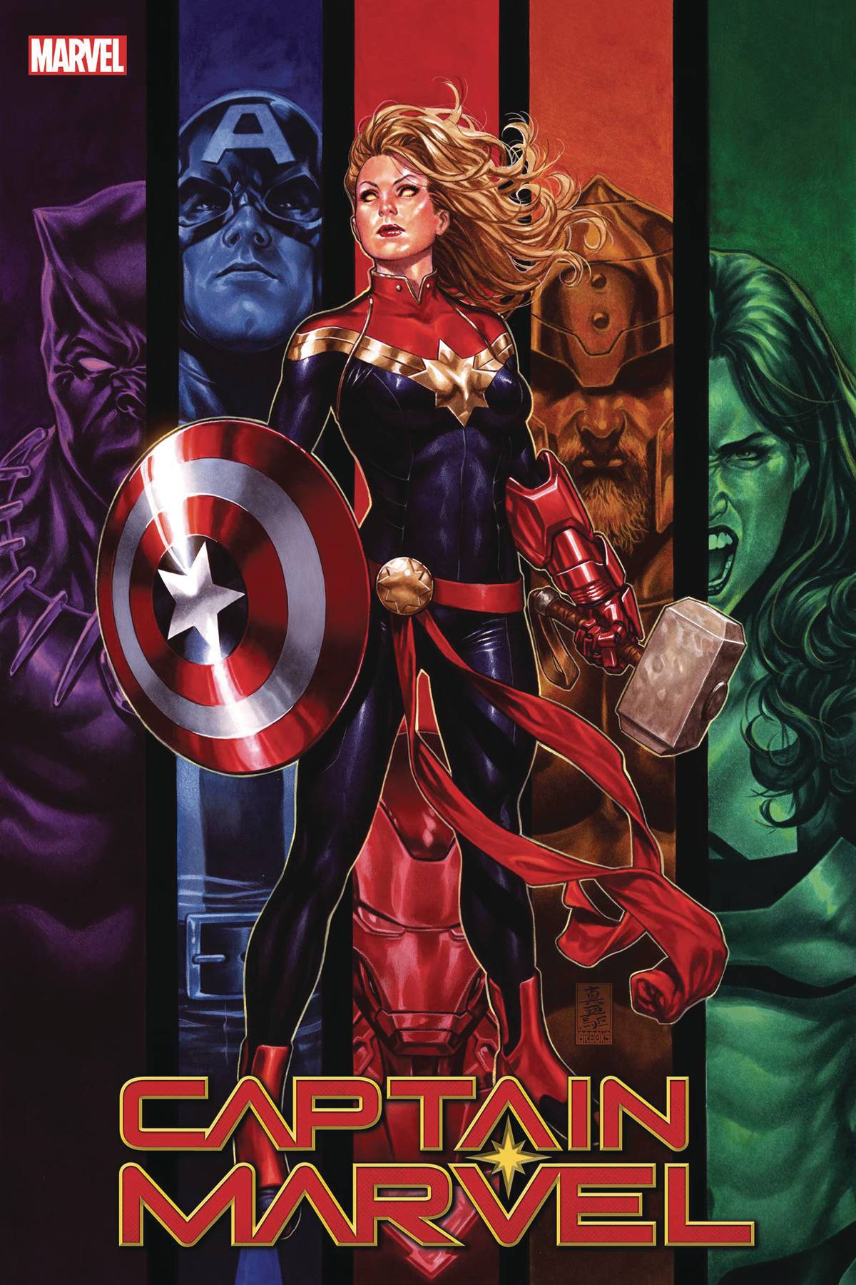 Captain Marvel 16 - Heroes Cave