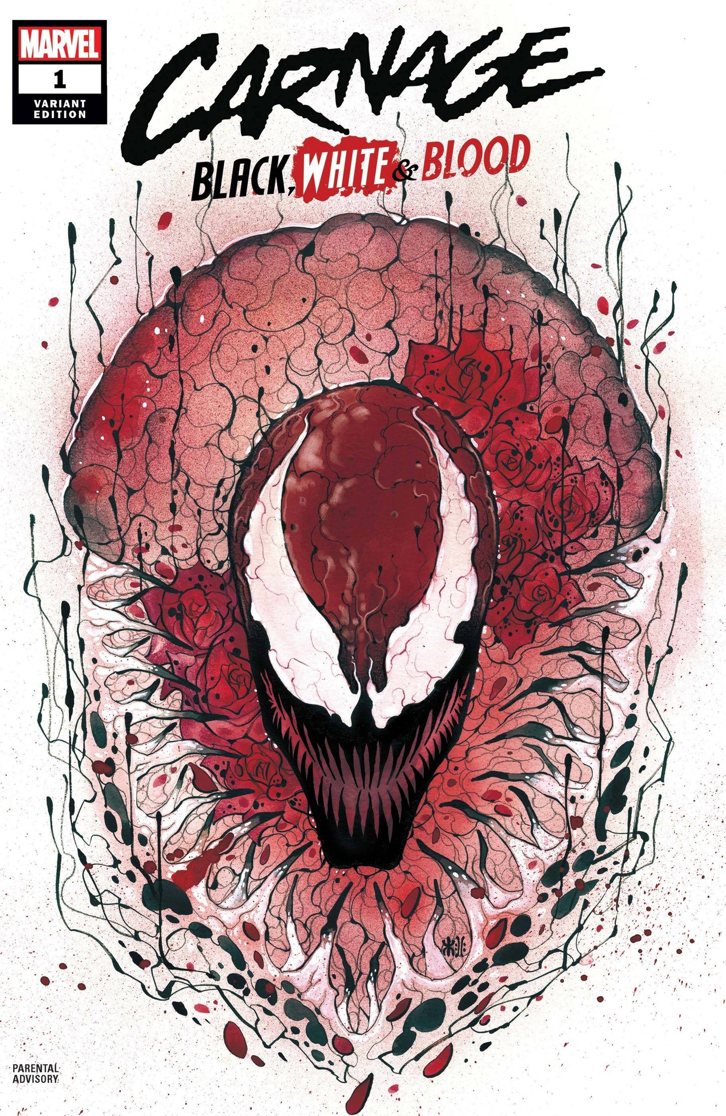 Carnage Black White and Blood 1 (Pre-order 3/24/21) - Heroes Cave