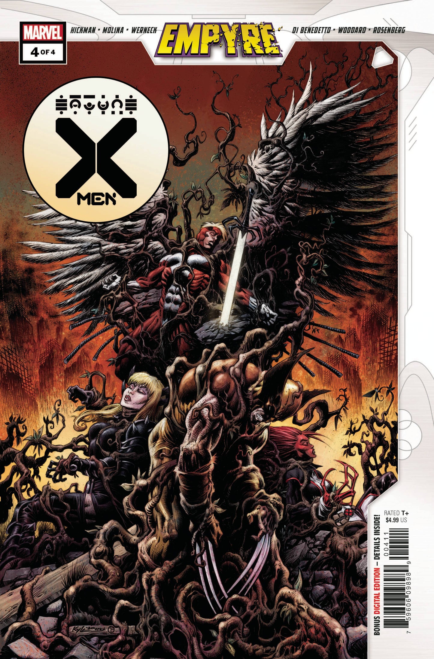 Empyre X-Men 4 - Heroes Cave