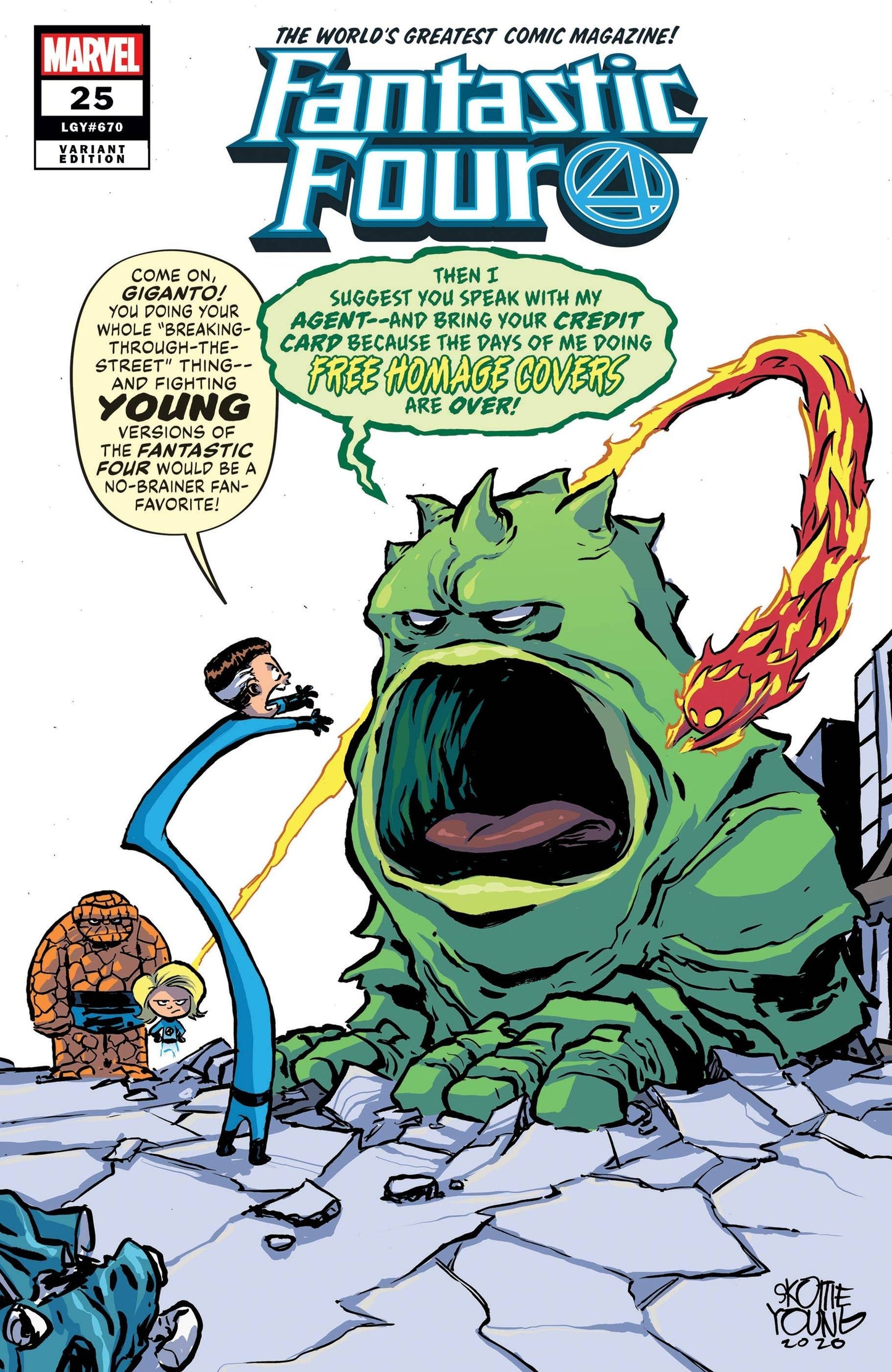 Fantastic Four 25 - Heroes Cave