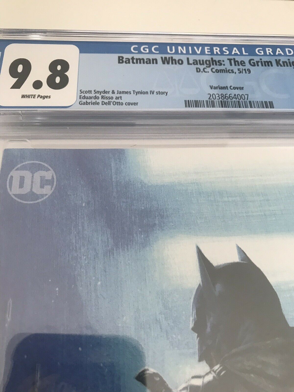 BATMAN WHO LAUGHS THE GRIM KNIGHT 1 - CGC - Heroes Cave