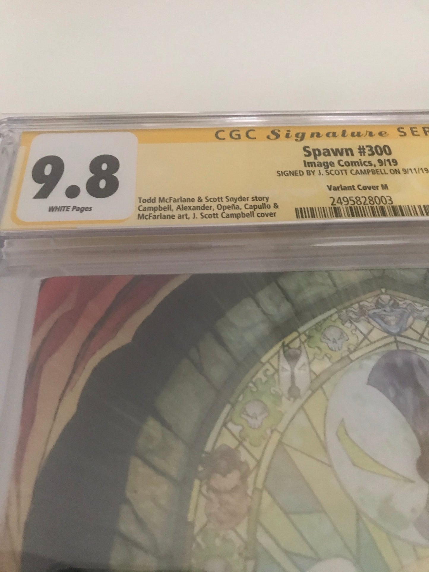 Spawn 300 - CGC Signed by Scott Campbell - Heroes Cave