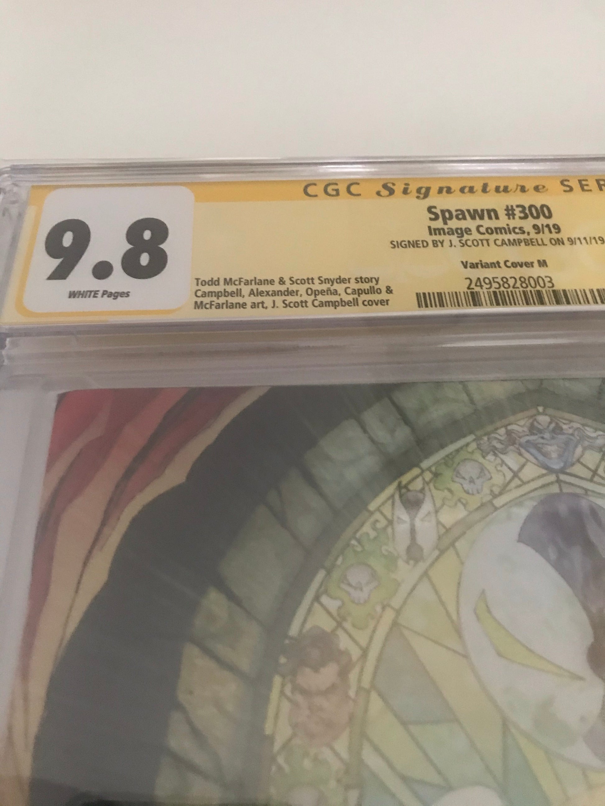 Spawn 300 - CGC Signed by Scott Campbell - Heroes Cave