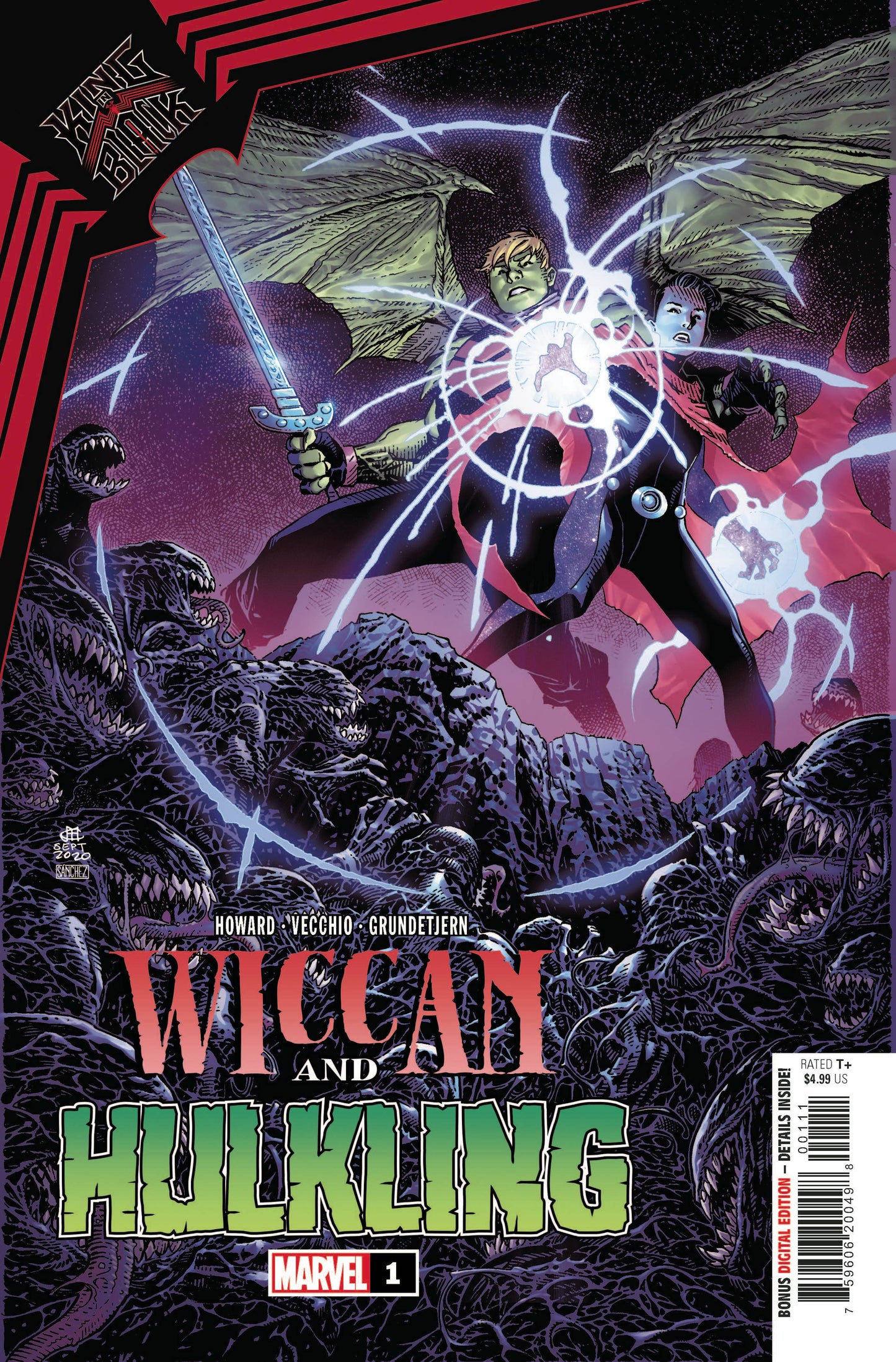 King in Black Wiccan and Hulking 1 (Pre-order 3/3/21) - Heroes Cave