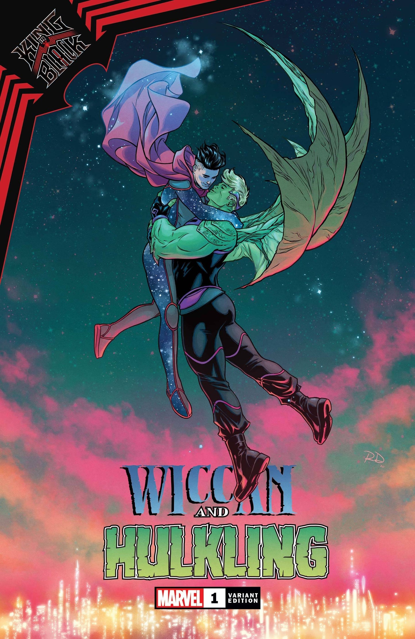 King in Black Wiccan and Hulking 1 (Pre-order 3/3/21) - Heroes Cave