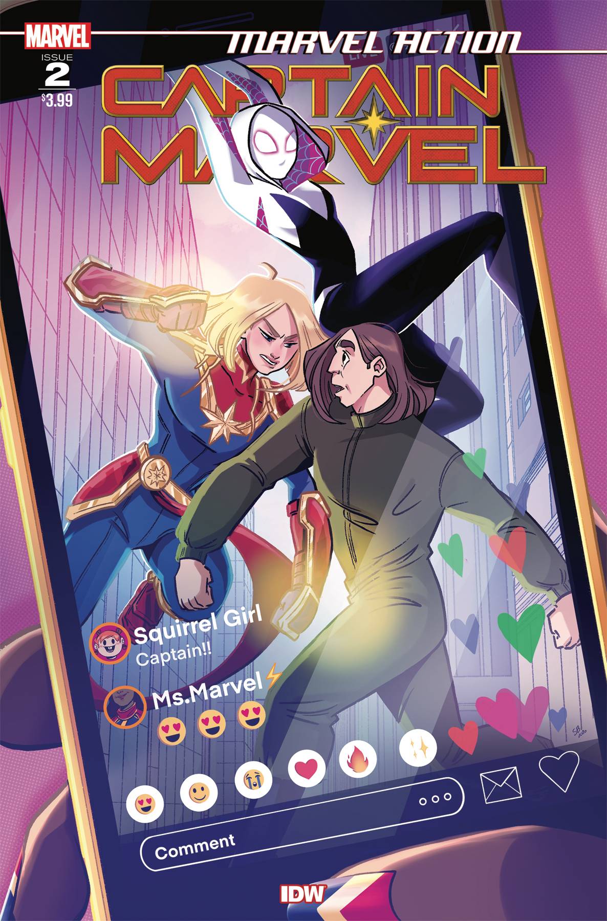 Marvel Action Captain Marvel 2 (Pre-order 4/7/21) - Heroes Cave