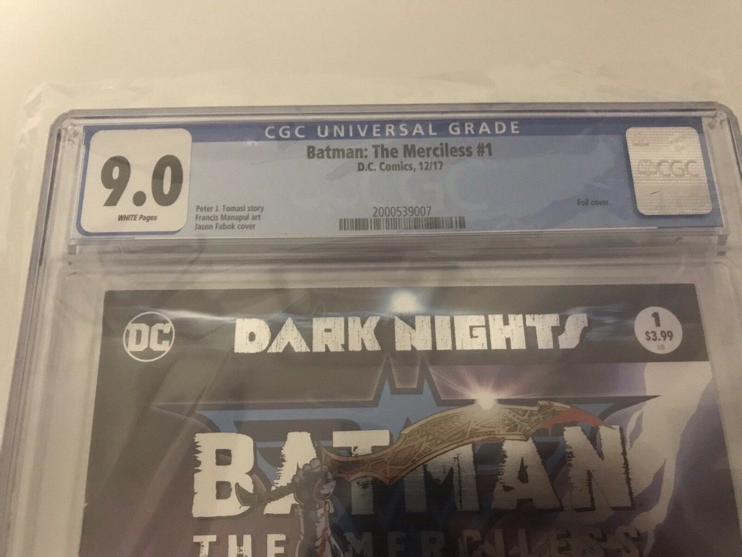 BATMAN: THE MERCILESS 1 - CGC - Heroes Cave