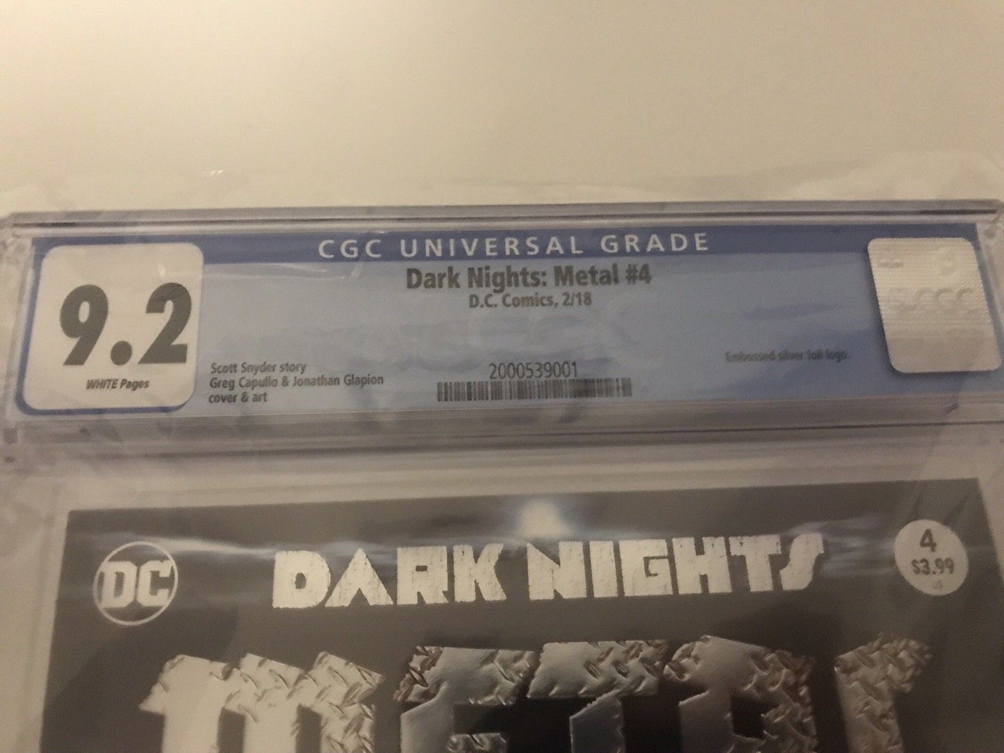 DARK KNIGHT METAL 4 - CGC - Heroes Cave