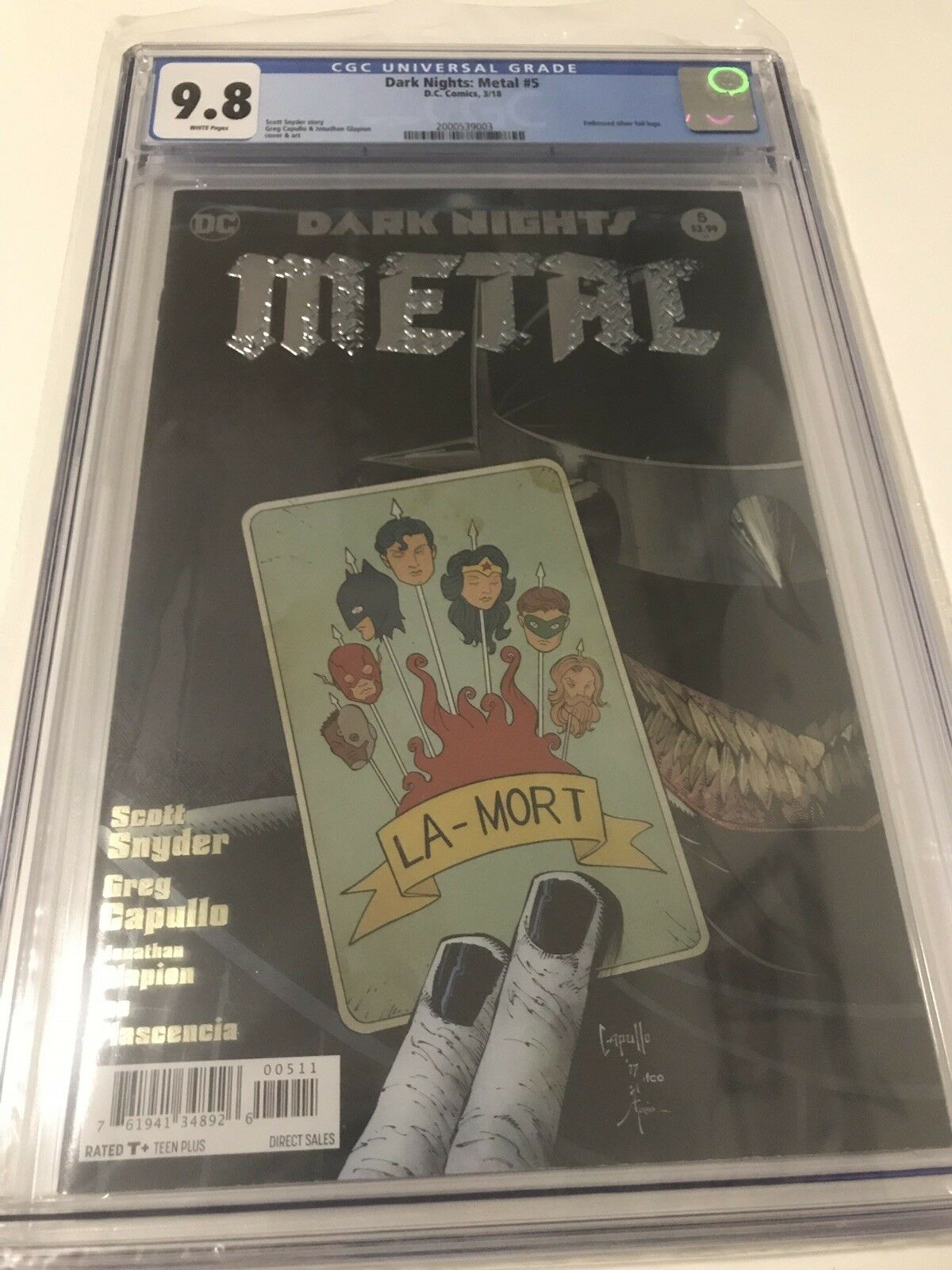 Dark Nights Metal 5 - CGC - Heroes Cave