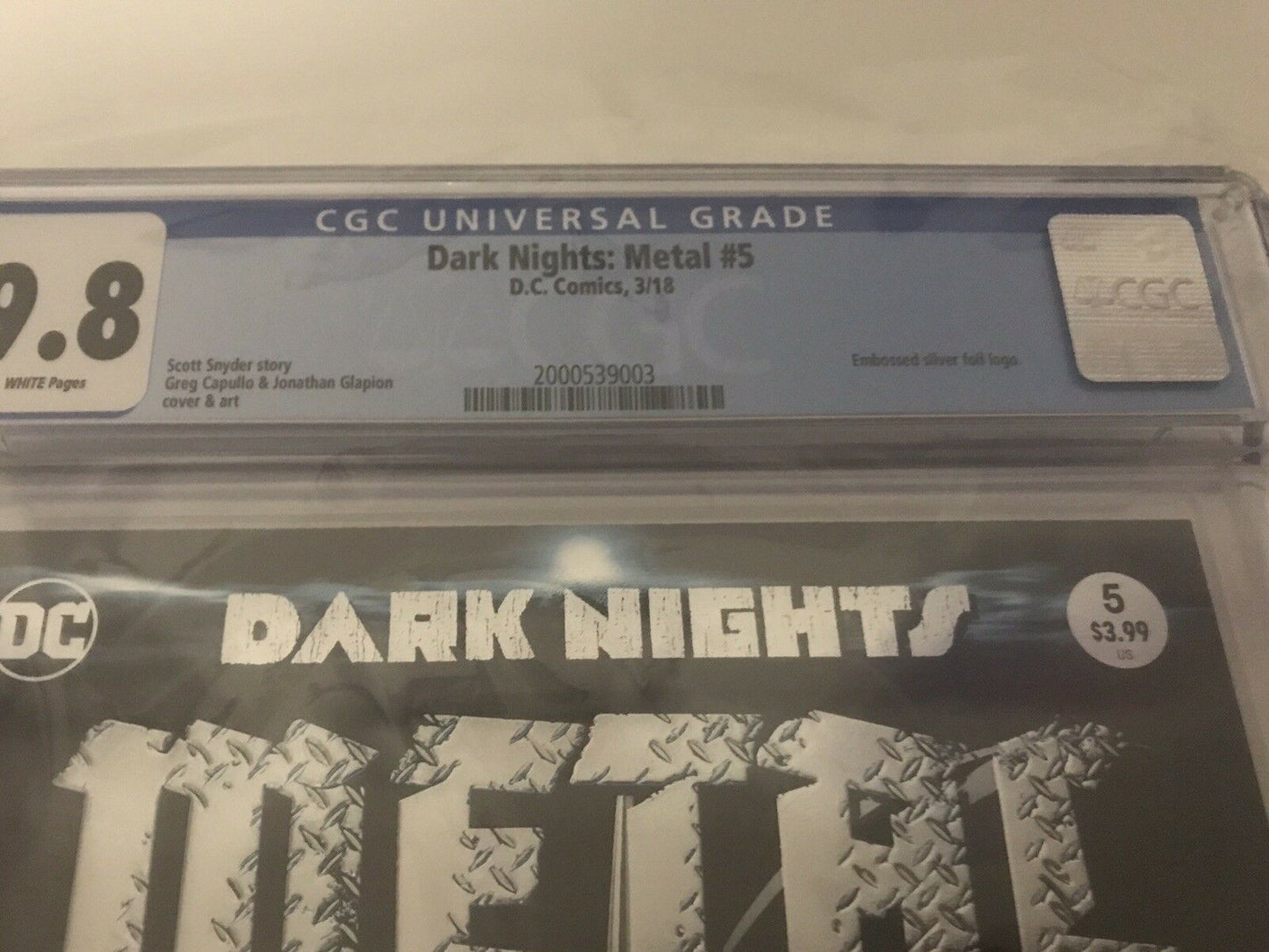 Dark Nights Metal 5 - CGC - Heroes Cave