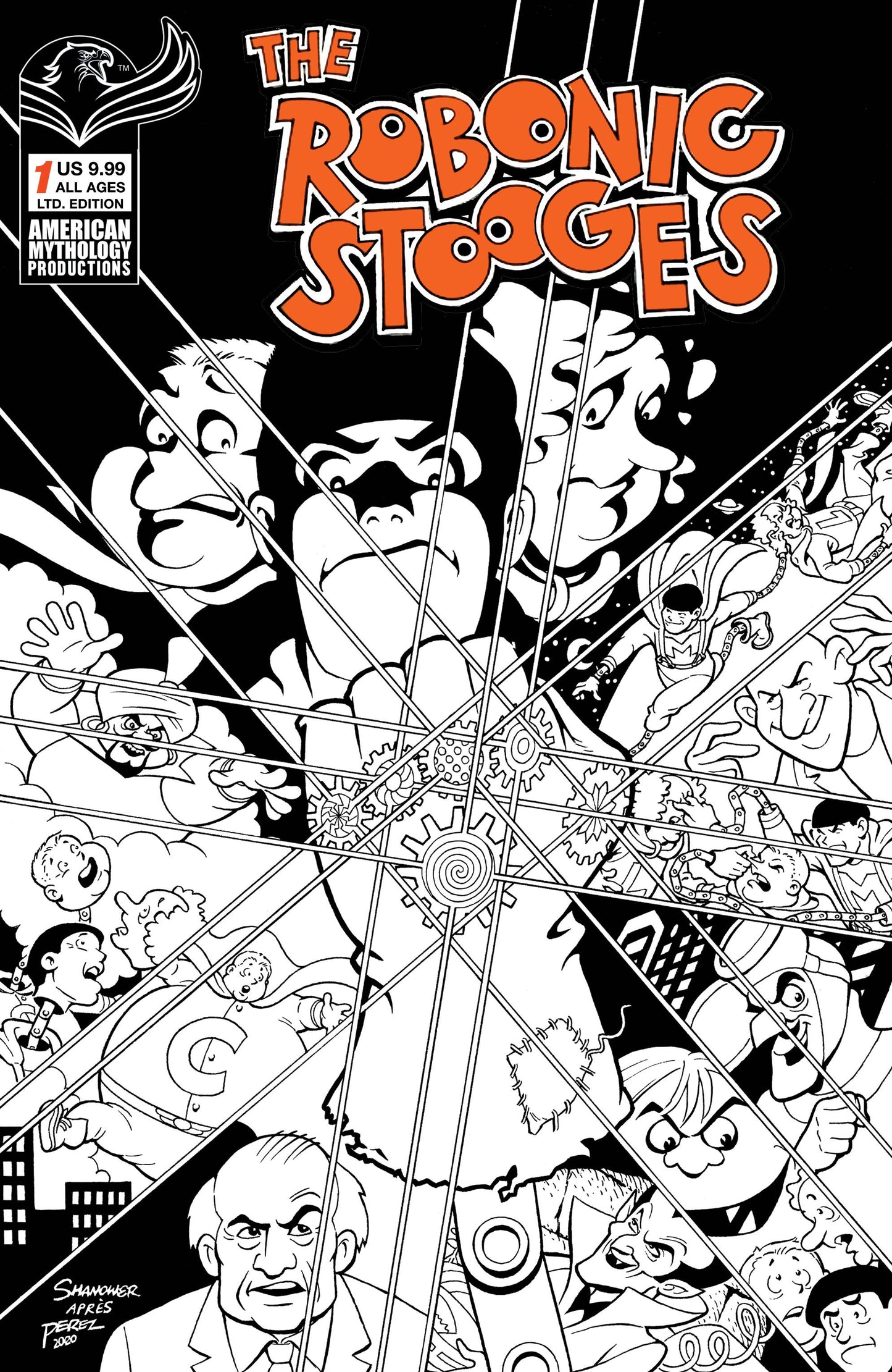 Robonic Stooges Return 1 (Pre-order 4/28/21) - Heroes Cave