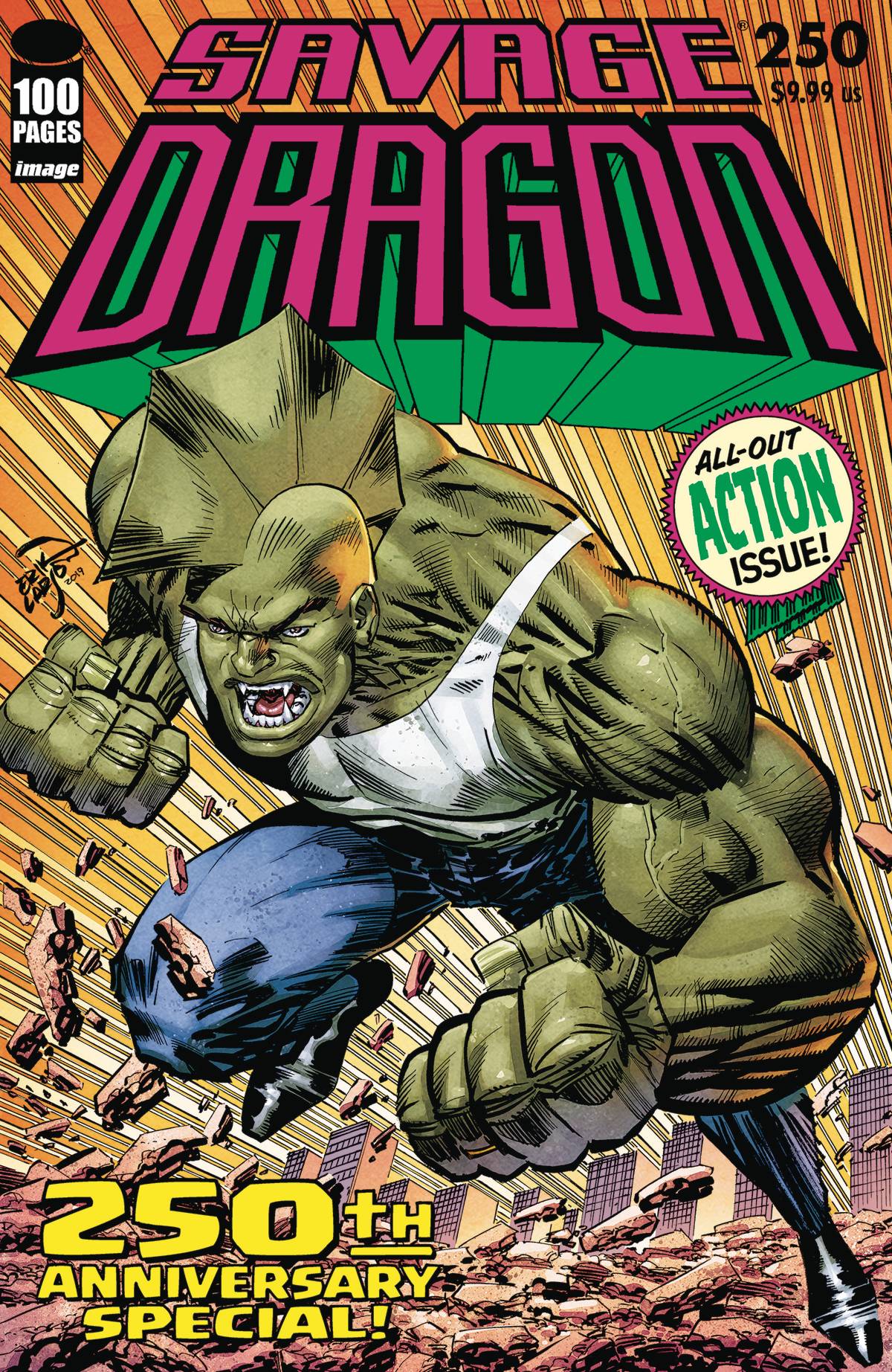 Savage Dragon 250 - Heroes Cave