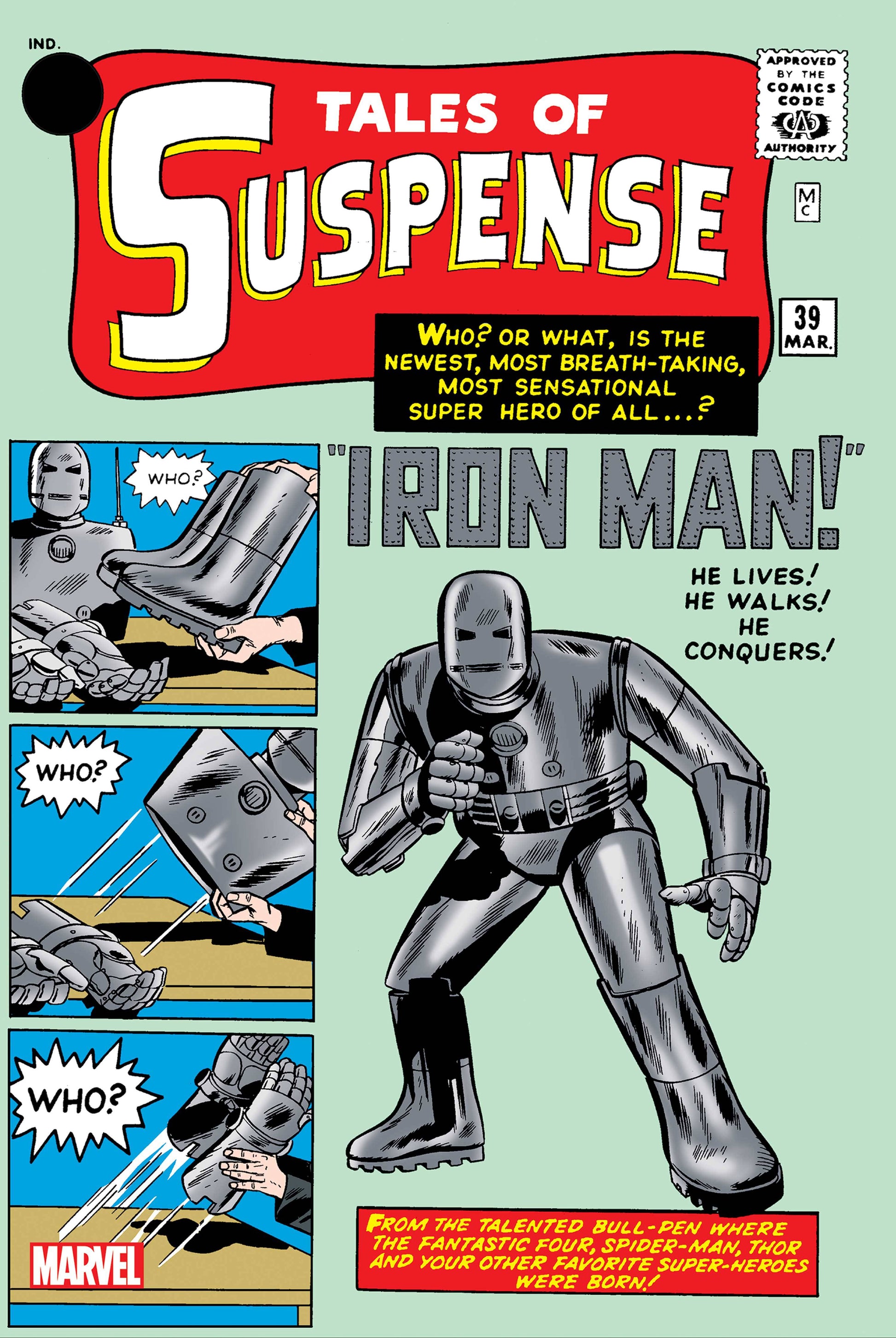 Tales of Suspense 39 Facsimile - Heroes Cave